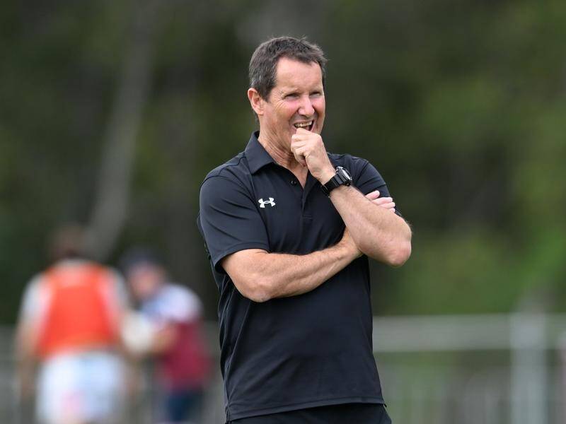 Robbie Deans saw his Wild Knights narrowly beaten in the Japan Rugby League One final. (Darren England/AAP PHOTOS)
