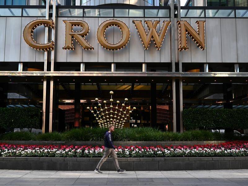 Casino giant Crown will shed almost 200 jobs as it undertakes a review to restructure the business. (Joel Carrett/AAP PHOTOS)