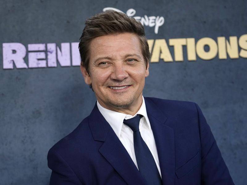 Jeremy Renner says hope was a powerful ally in helping him to walk and run after a bad accident. (AP PHOTO)