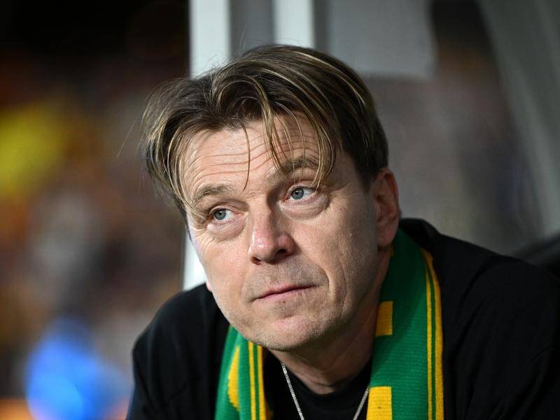 Matildas coach Tony Gustavsson has some hard decisions to make with his Paris-bound squad. (Joel Carrett/AAP PHOTOS)