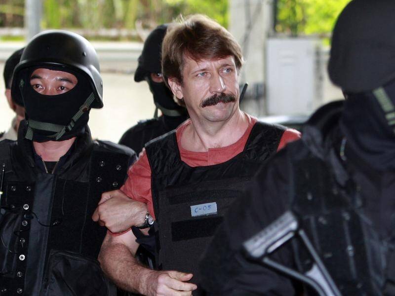 Russian arms dealer Viktor Bout has been freed from the US in a prisoner swap with Brittney Griner. (AP PHOTO)