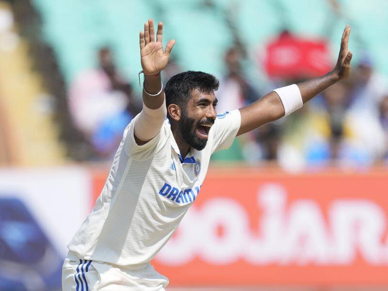 Pace ace Jasprit Bumrah is back in India's ranks to have one final blast at England in Dharamsala. (AP PHOTO)