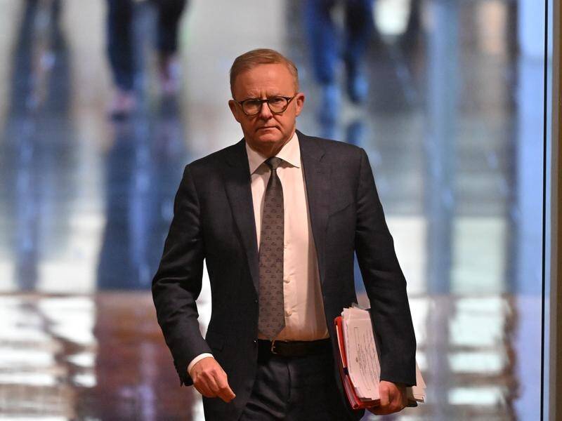 Prime Minister Anthony Albanese said cost-of-living measures would be the government's priority. (Mick Tsikas/AAP PHOTOS)