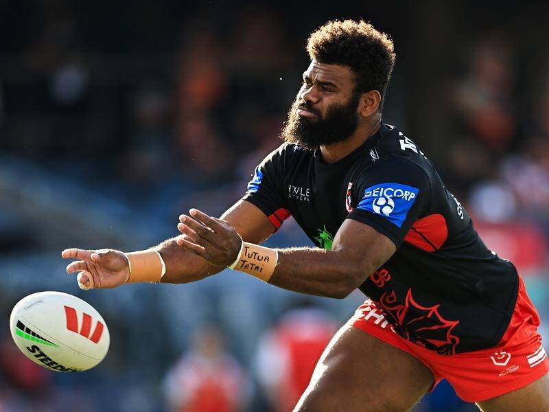 The Dragons' Mikaele Ravalawa has apologised for swearing at a touch judge in the NSW Cup. (Mark Evans/AAP PHOTOS)