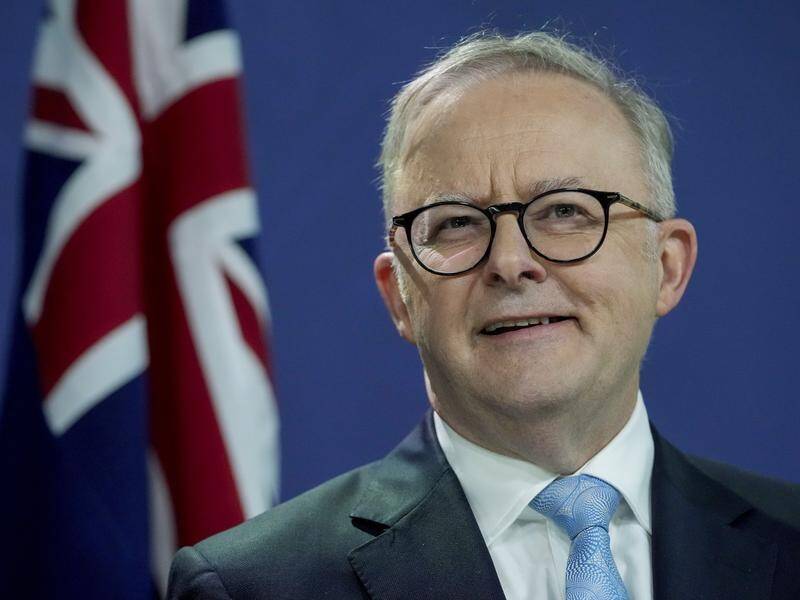 Prime Minister Anthony Albanese has acknowledged the challenges of 2023. (AP PHOTO)