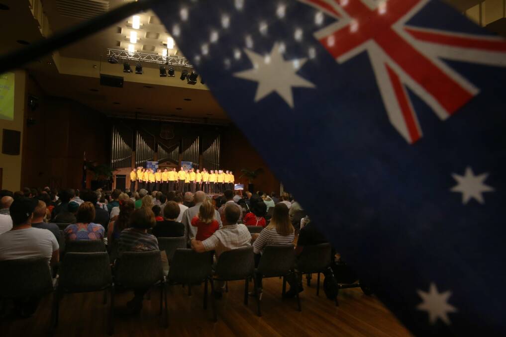 Australia Day 2015 Wollongong's citizenship ceremony Illawarra