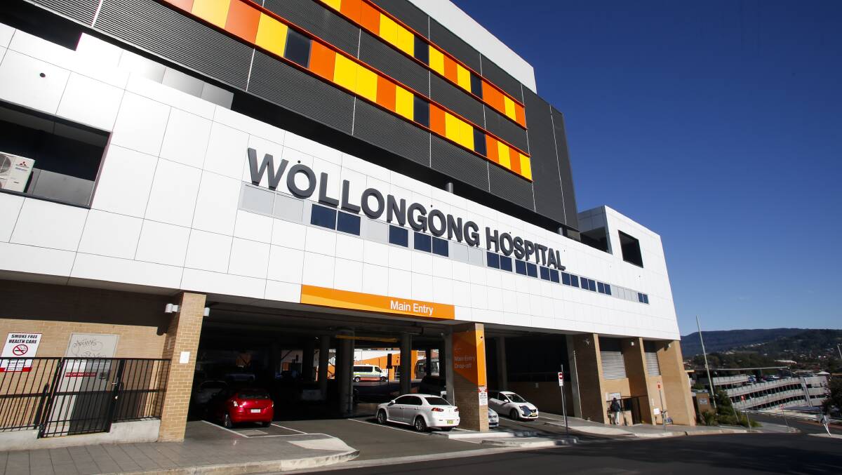 The 50-year-old man is fighting for life in Wollongong Hospital. Picture file