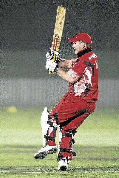 Rob Fisher top-scored for Illawarra with 32, but it was South Coast who won the match. Picture: WAYNE VENABLES