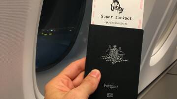 Wollongong's latest lottery winner is planning a trip overseas. Picture supplied
