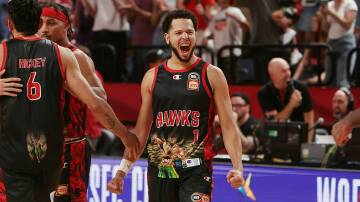 Tyler Harvey will return to Wollongong after re-signing with the Illawarra Hawks for a further three years. Picture by Sylvia Liber