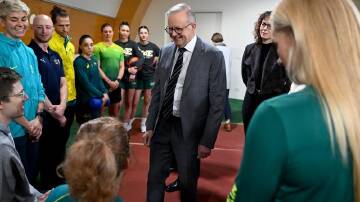 Anthony Albanese has announced $250 million in funding to upgrade the Australian Institute of Sport. (Lukas Coch/AAP PHOTOS)