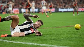 A back problem has ruled Jamie Elliott out of Collingwood's clash with West Coast. (James Ross/AAP PHOTOS)