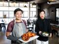 Duck in Heaven owner Jeni Sae-Yang, left, and Celia Chan, who teachers the dumpling cooking classes. Pictures by Anna Warr